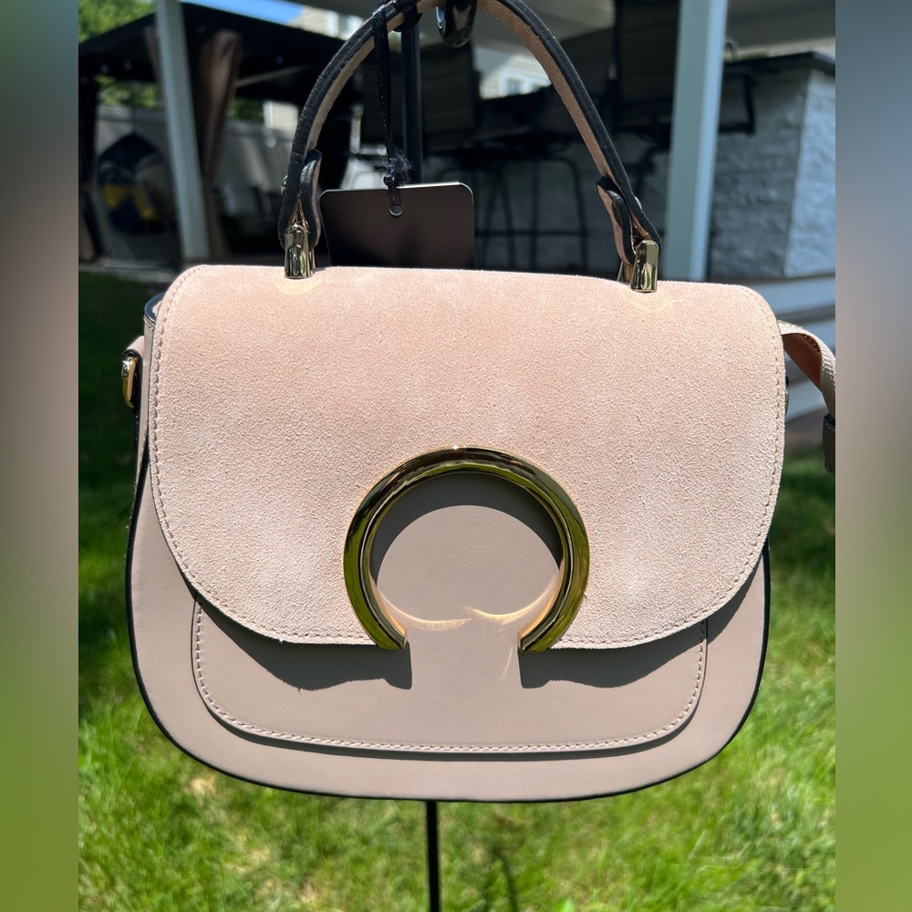Luisa Vannini pink handbag